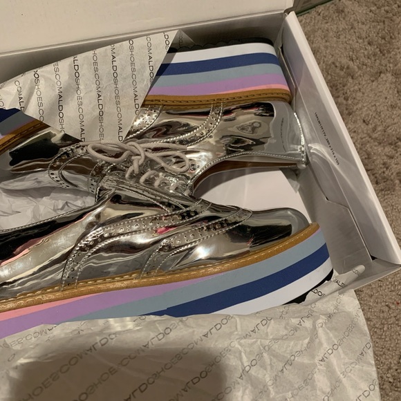 Aldo stylish shoe. Brand new worn once. Dress up or down. Eye Catcher! - Picture 2 of 6